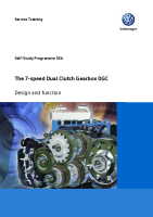 VW - SSP 556_The 7-speed Dual Clutch Gearbox 0GC - Self Study Programme 